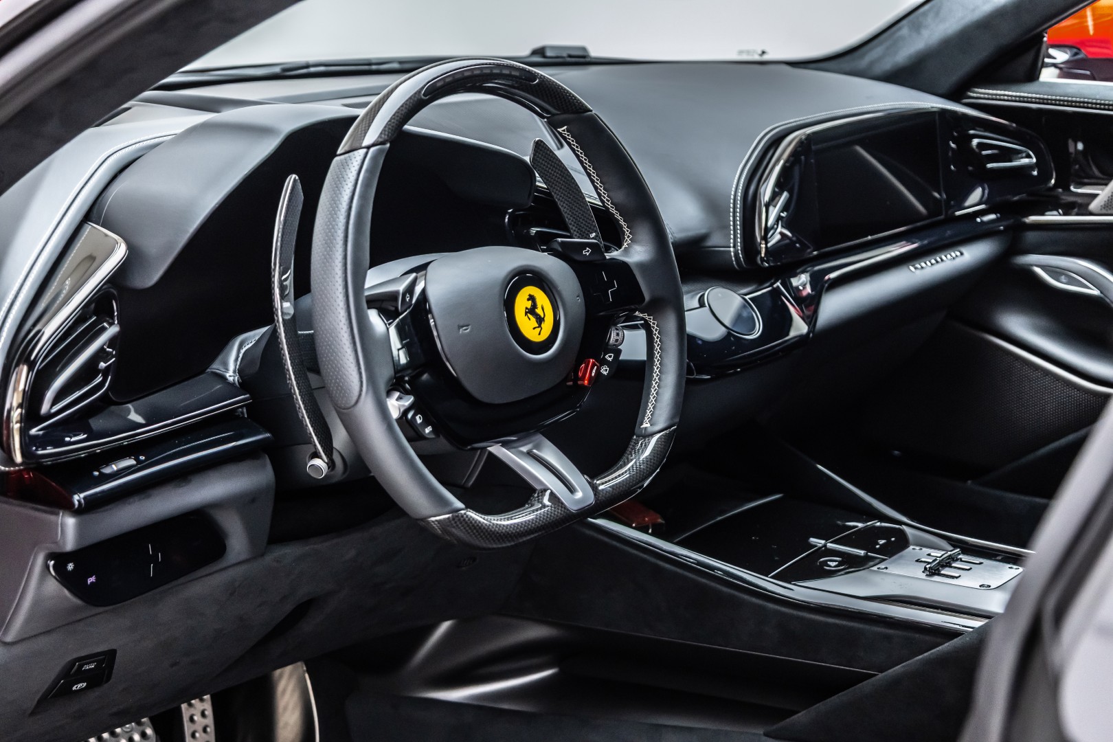 2024 FERRARI PUROSANGUE | FULL CARBON | DAYTONA BLACK | VENTILATED SEATS | SPECIAL DESIGN SEATS | HI